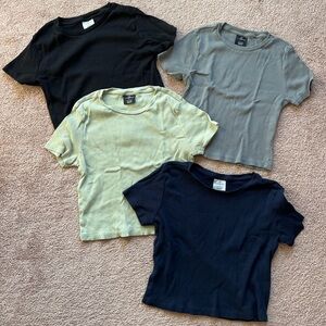 4 Cropped Tees